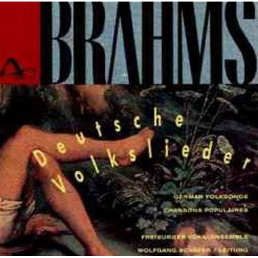 Brahms / Freiburger Vokal Ens - Deutsche Volkslieder  CD